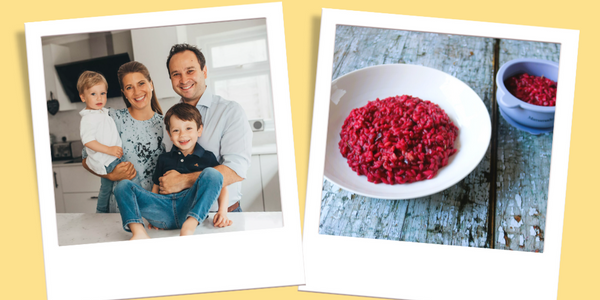 Mamamade Beetroot Risotto - A 100% Organic Fam-Fave At Dad's Table Recipe